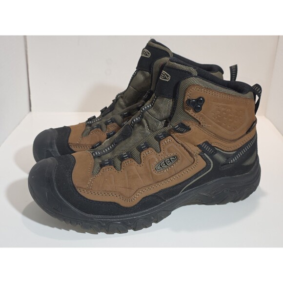 Keen Men\'s Targhee IV Waterproof Hiking Boot Bison Sz 9.5  ( No shoe strings) main image 7